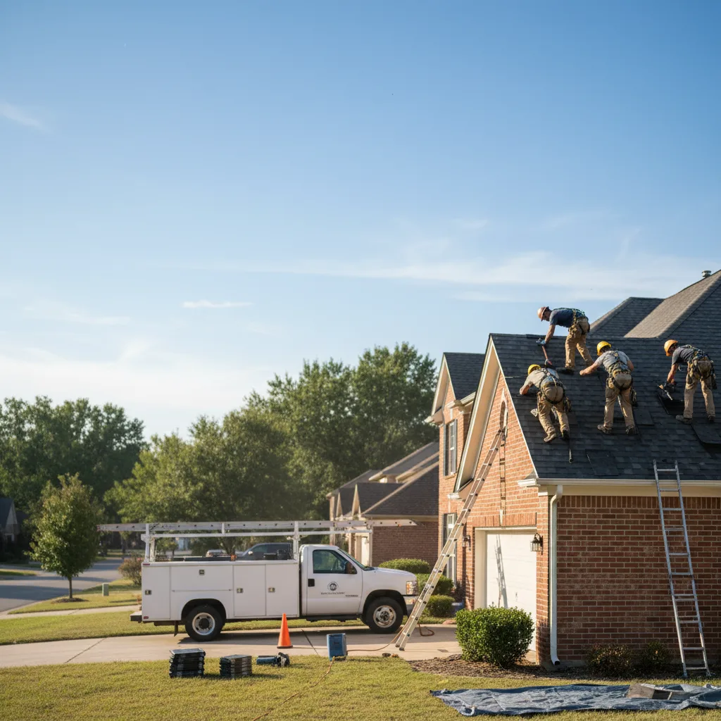 Roof Repair in Levering